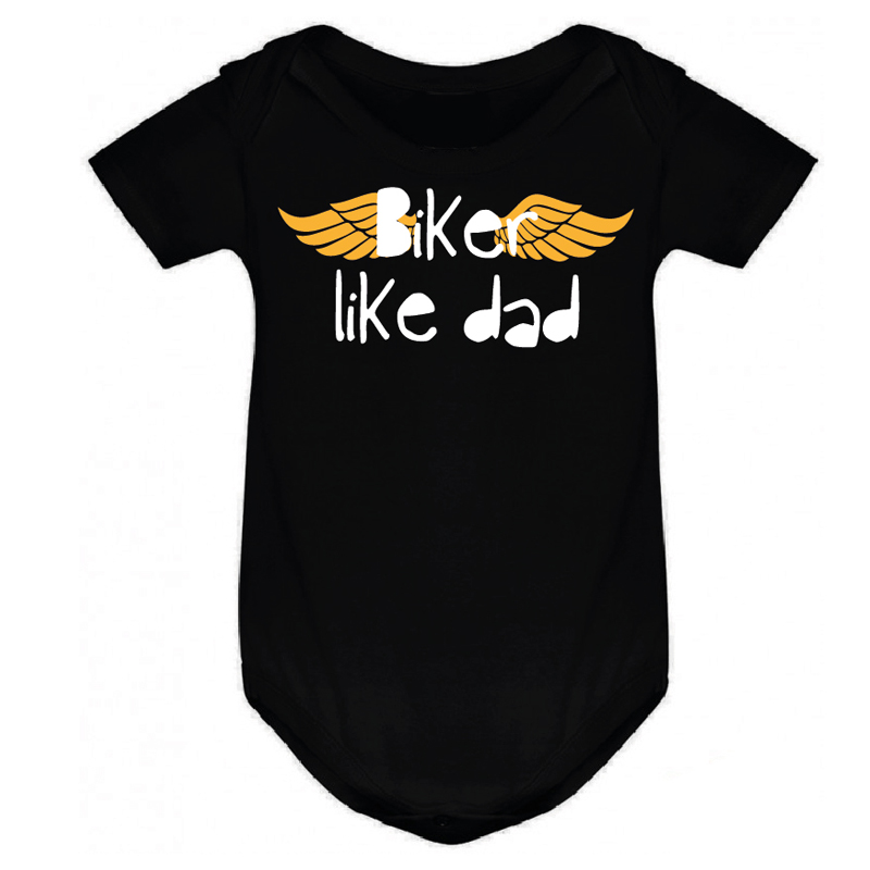 Bodie para bebé BIKER LIKE DAD by TZOR